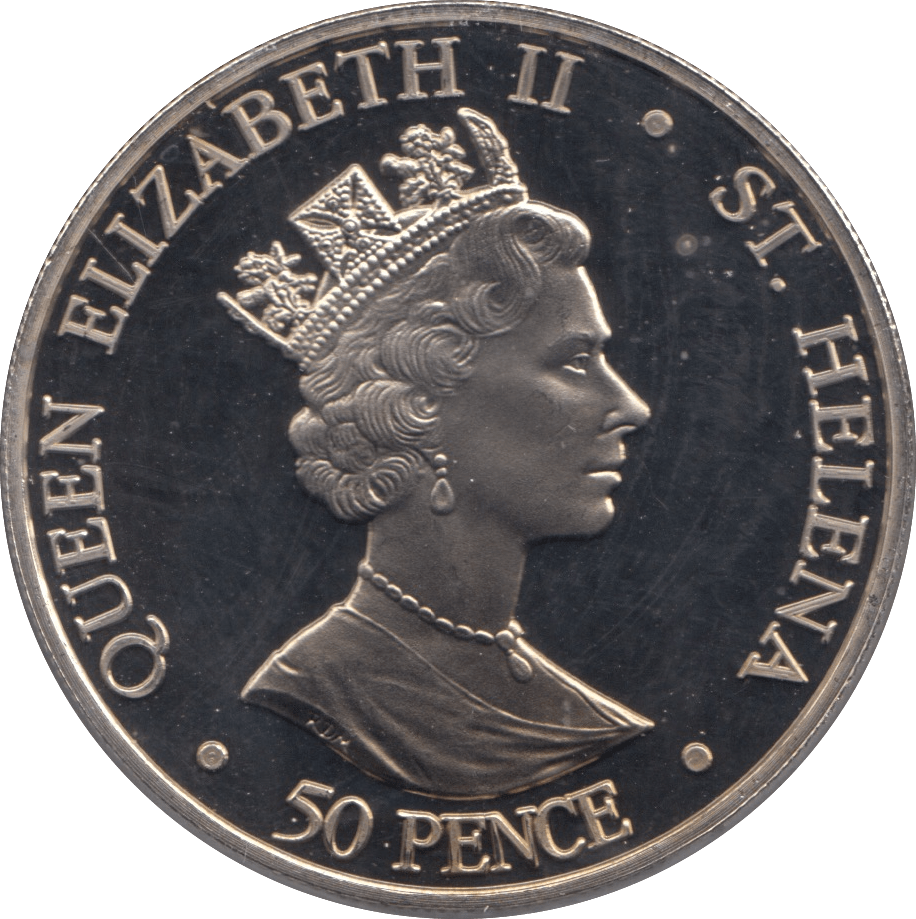 2003 50 PENCE ST. HELENA F354 - WORLD COINS - Cambridgeshire Coins