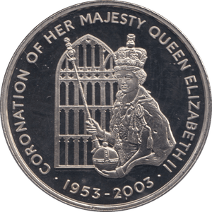 2003 50 PENCE ST. HELENA F567 - WORLD COINS - Cambridgeshire Coins