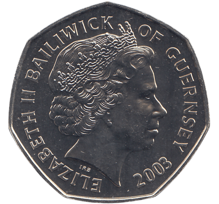 2003 50P QUEEN CORONATION JUBILEE ( BU ) - SILVER WORLD COINS - Cambridgeshire Coins