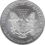 2003 AMERICAN EAGLE SILVER DOLLAR 1 OZ FINE SILVER USA GOAT PRIVY MARK - SILVER WORLD COINS - Cambridgeshire Coins