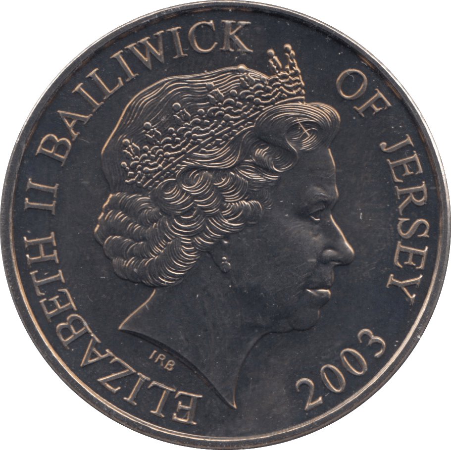 2003 BRILLIANT UNCIRCULATED ROYAL NAVY 5 POUNDS JERSEY - WORLD COINS - Cambridgeshire Coins