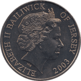 2003 BRILLIANT UNCIRCULATED ROYAL NAVY 5 POUNDS JERSEY - WORLD COINS - Cambridgeshire Coins