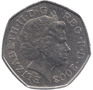 2003 CIRCULATED 50P SUFFRAGETTE - 50P CIRCULATED - Cambridgeshire Coins