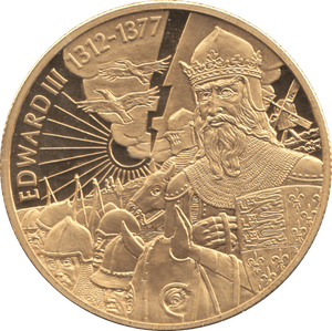 2003 EDWARD III TWO DOLLARS PROOF - WORLD COINS - Cambridgeshire Coins