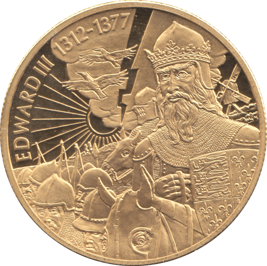2003 EDWARD III TWO DOLLARS PROOF - WORLD COINS - Cambridgeshire Coins