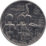 2003 FIVE POUNDS GUERNSEY F305 - WORLD COINS - Cambridgeshire Coins