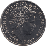2003 FIVE POUNDS GUERNSEY F306 - WORLD COINS - Cambridgeshire Coins