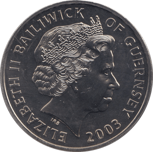 2003 FIVE POUNDS GUERNSEY F359 - WORLD COINS - Cambridgeshire Coins