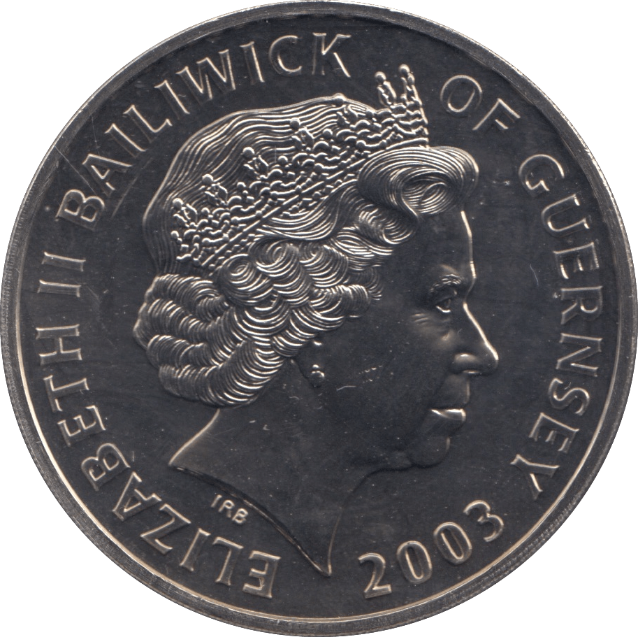 2003 FIVE POUNDS GUERNSEY F359 - WORLD COINS - Cambridgeshire Coins