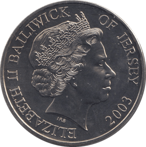 2003 FIVE POUNDS JERSEY F360 - WORLD COINS - Cambridgeshire Coins