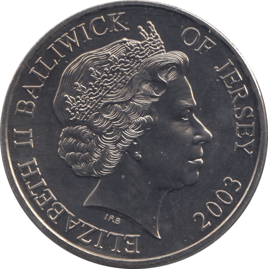 2003 FIVE POUNDS JERSEY F360 - WORLD COINS - Cambridgeshire Coins