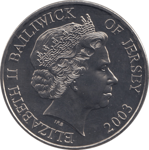 2003 FIVE POUNDS JERSEY F362 - WORLD COINS - Cambridgeshire Coins
