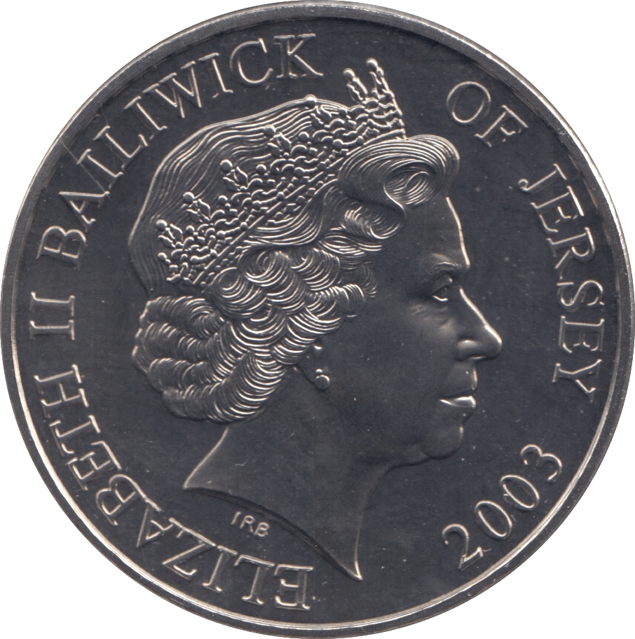 2003 FIVE POUNDS JERSEY F362 - WORLD COINS - Cambridgeshire Coins