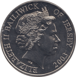 2003 FIVE POUNDS JERSEY - WORLD COINS - Cambridgeshire Coins