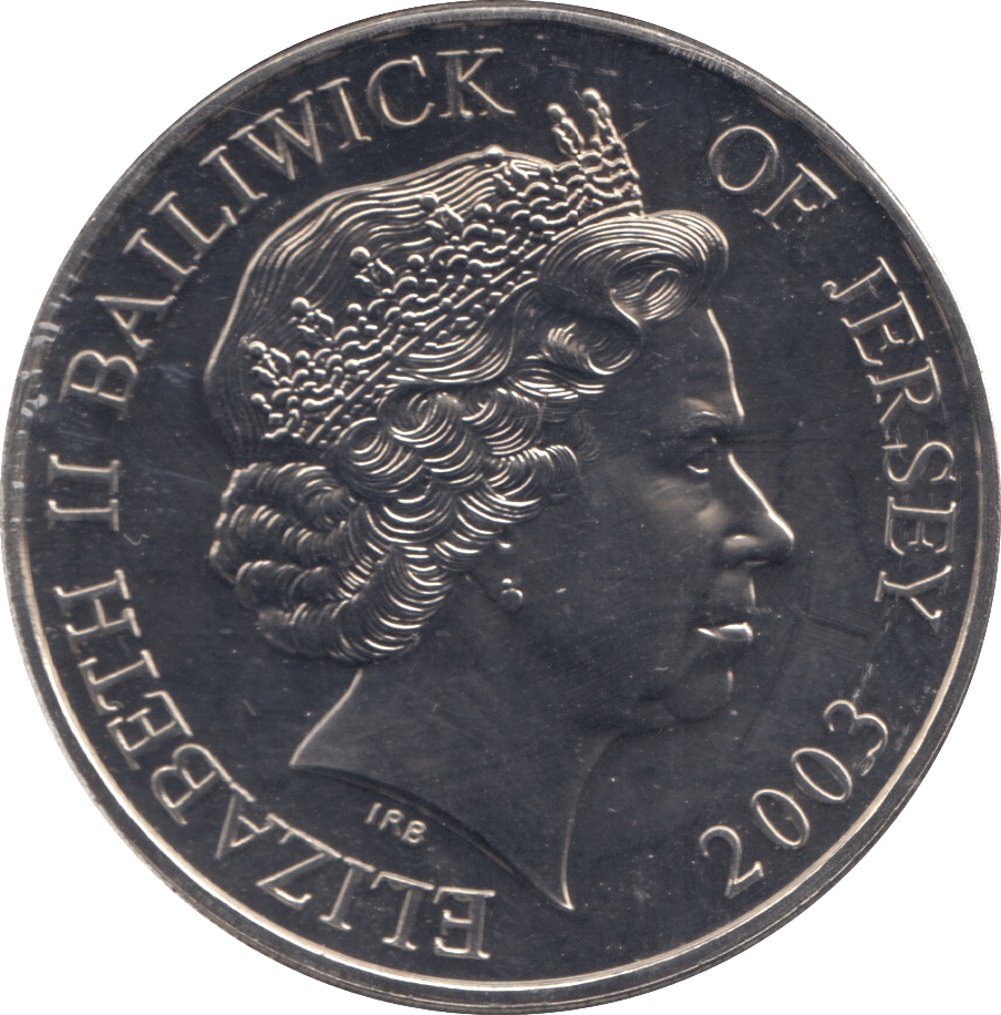 2003 FIVE POUNDS JERSEY - WORLD COINS - Cambridgeshire Coins