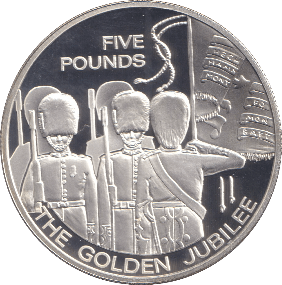2003 FIVE POUNDS ( PROOF ) THE GOLDEN JUBILEE - £5 Proof - Cambridgeshire Coins