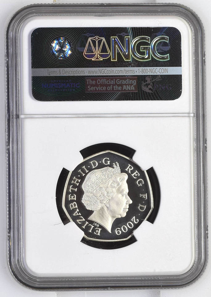 2003 G.BRITAIN WOMAN'S SUFFRAGE 50P ( NGC ) PF 69 ULTRA CAMEO - NGC SILVER COINS - Cambridgeshire Coins