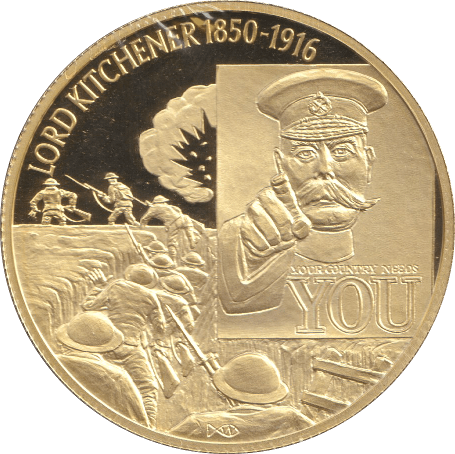 2003 GOLD PLATED 2 DOLLAR EAST CARIBBEAN STATES LORD KITCHENER - WORLD COINS - Cambridgeshire Coins