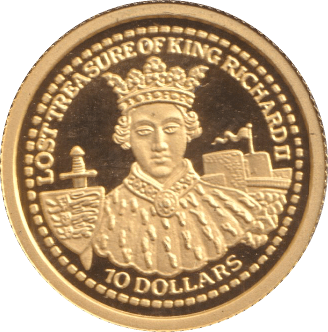 2003 GOLD PROOF 10 DOLLARS FIJI - GOLD WORLD COINS - Cambridgeshire Coins