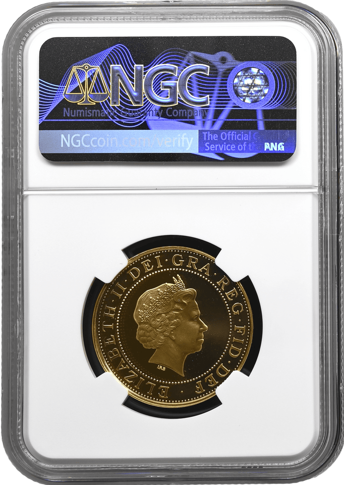 2003 GOLD PROOF £2 DISCOVERY OF DNA NGC PF 69 ULTRA CAMEO - NGC GOLD £2 - Cambridgeshire Coins
