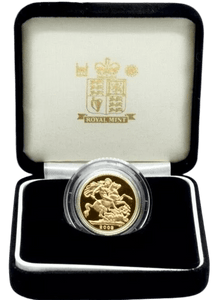 2003 GOLD PROOF SOVEREIGN BOXED - GOLD PROOF SOVEREIGNS - Cambridgeshire Coins