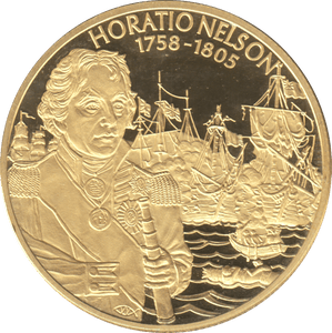 2003 HORATIO NELSON TWO DOLLARS PROOF - WORLD COINS - Cambridgeshire Coins