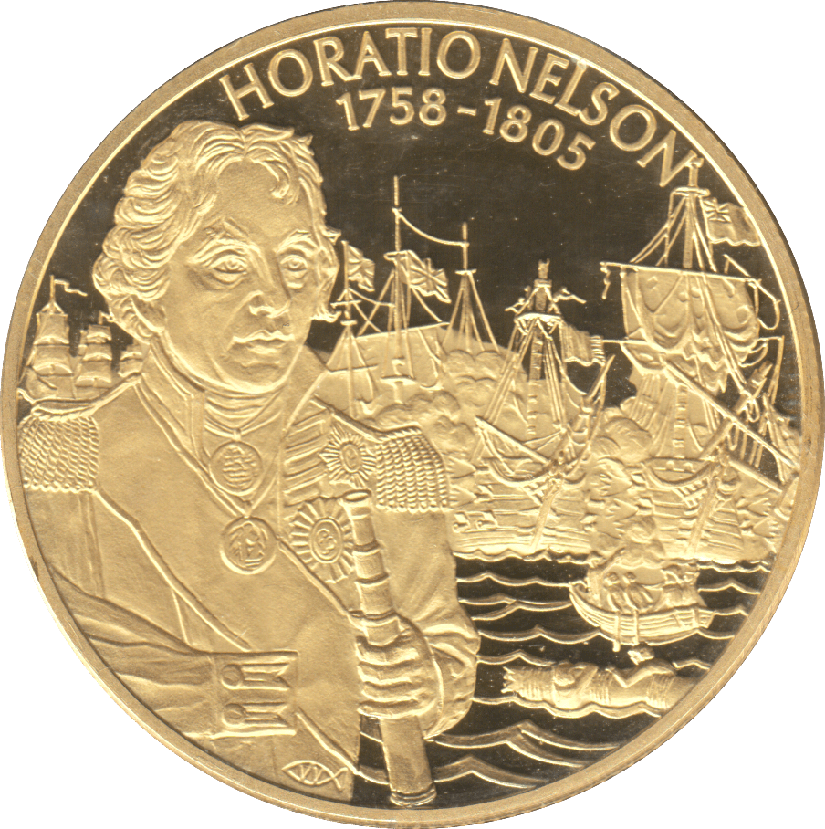 2003 HORATIO NELSON TWO DOLLARS PROOF - WORLD COINS - Cambridgeshire Coins