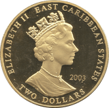2003 LORD KITCHENER TWO DOLLARS PROOF - WORLD COINS - Cambridgeshire Coins