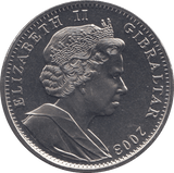 2003 ONE CROWN GIBRALTAR F494 - WORLD COINS - Cambridgeshire Coins