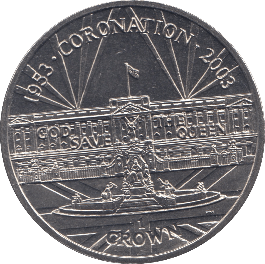 2003 ONE CROWN GIBRALTAR F494 - WORLD COINS - Cambridgeshire Coins