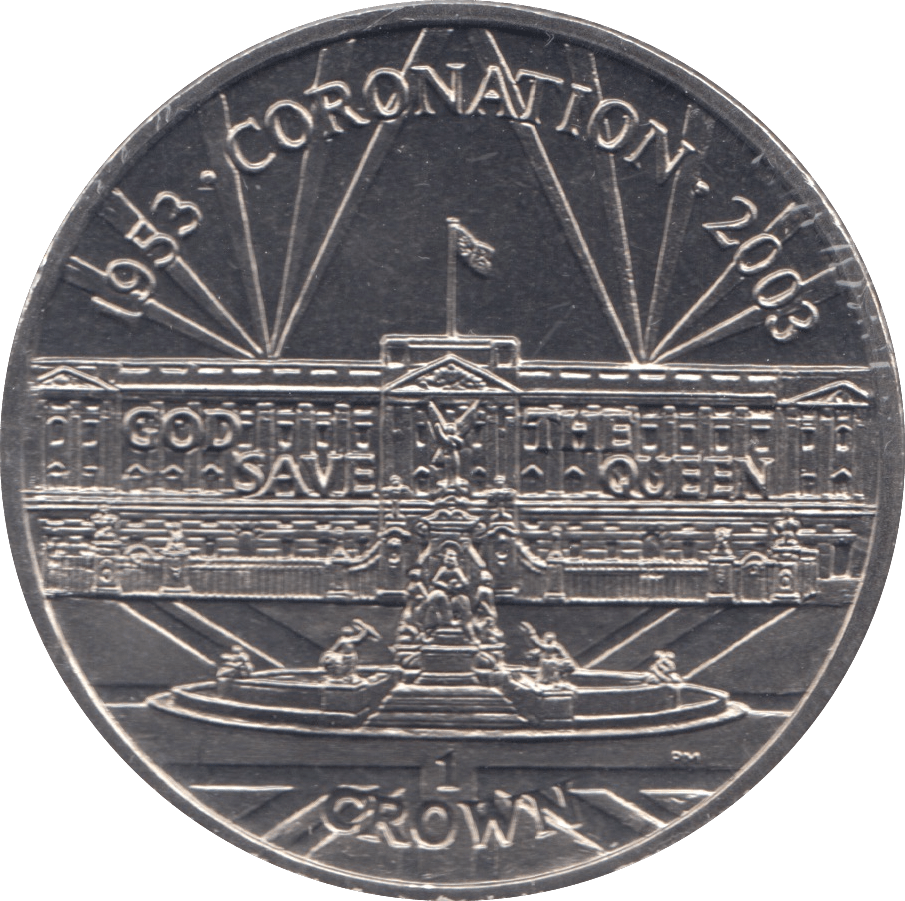 2003 ONE CROWN GIBRALTAR F496 - WORLD COINS - Cambridgeshire Coins