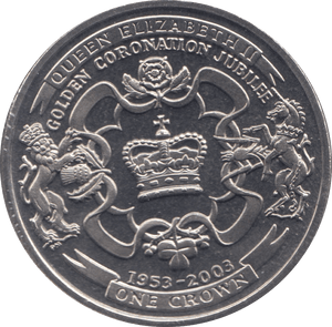 2003 ONE CROWN ISLE OF MAN F481 - WORLD COINS - Cambridgeshire Coins