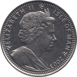 2003 ONE CROWN ISLE OF MAN F486 - WORLD COINS - Cambridgeshire Coins