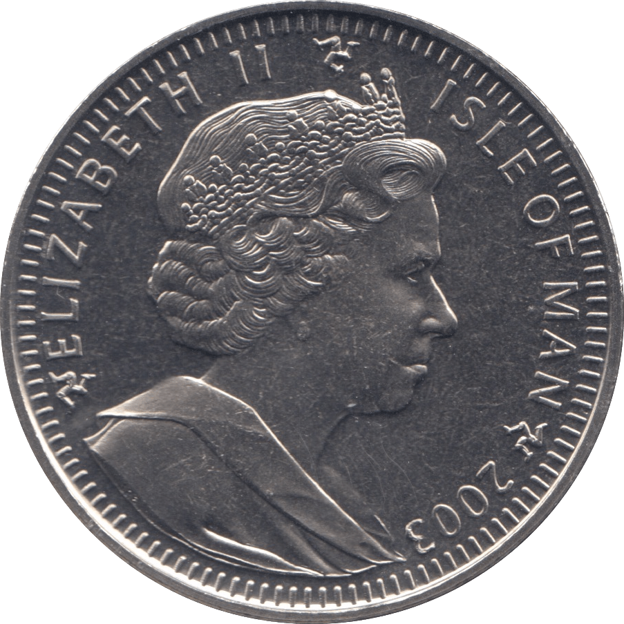 2003 ONE CROWN ISLE OF MAN F486 - WORLD COINS - Cambridgeshire Coins
