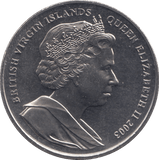 2003 ONE DOLLAR BRITISH VIRGIN ISLANDS F281 - WORLD COINS - Cambridgeshire Coins
