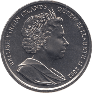 2003 ONE DOLLAR BRITISH VIRGIN ISLANDS F283 - WORLD COINS - Cambridgeshire Coins