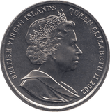 2003 ONE DOLLAR BRITISH VIRGIN ISLANDS F283 - WORLD COINS - Cambridgeshire Coins