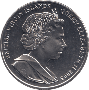 2003 ONE DOLLAR BRITISH VIRGIN ISLANDS F286 - WORLD COINS - Cambridgeshire Coins