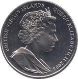2003 ONE DOLLAR BRITISH VIRGIN ISLANDS F286 - WORLD COINS - Cambridgeshire Coins