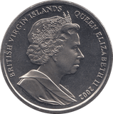 2003 ONE DOLLAR BRITISH VIRGIN ISLANDS F287 - WORLD COINS - Cambridgeshire Coins