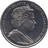 2003 ONE DOLLAR BRITISH VIRGIN ISLANDS F534 - WORLD COINS - Cambridgeshire Coins