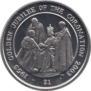 2003 ONE DOLLAR SIERRA LEONE F301 - WORLD COINS - Cambridgeshire Coins
