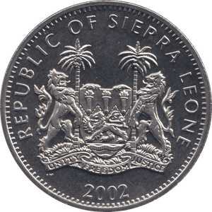2003 ONE DOLLAR SIERRA LEONE F302 - WORLD COINS - Cambridgeshire Coins