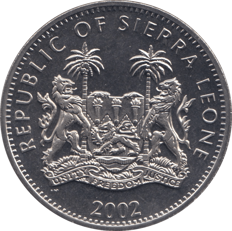 2003 ONE DOLLAR SIERRA LEONE F302 - WORLD COINS - Cambridgeshire Coins