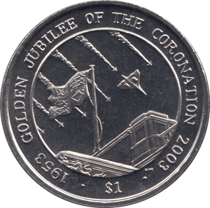 2003 ONE DOLLAR SIERRA LEONE F355 - WORLD COINS - Cambridgeshire Coins