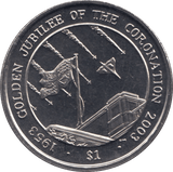 2003 ONE DOLLAR SIERRA LEONE F355 - WORLD COINS - Cambridgeshire Coins