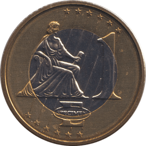 2003 ONE EURO TRIAL - WORLD COINS - Cambridgeshire Coins