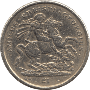 2003 ONE POUND GIBRALTAR - WORLD COINS - Cambridgeshire Coins