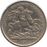 2003 ONE POUND GIBRALTAR - WORLD COINS - Cambridgeshire Coins