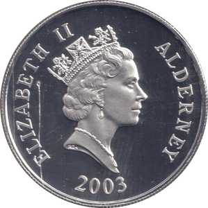 2003 PROOF SILVER FIVE POUNDS- ALFRED THE GREAT - Silver Proof - Cambridgeshire Coins